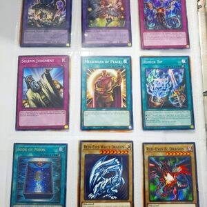 SUPER RARE* VERY COLLECTIBLE* EXPENSIVE YUGIOH BINDER(270 Cards)